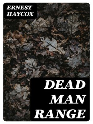 cover image of Dead Man Range